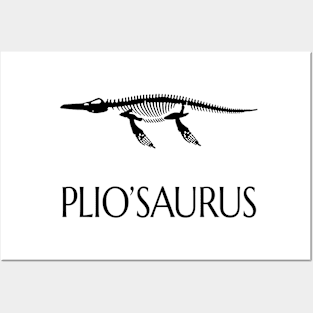 Pliosaurus - Late Jurassic Lizard Fossil (Archaeology, Paleontology) Posters and Art